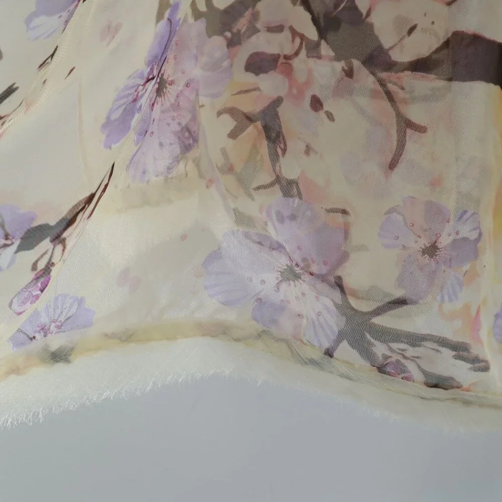 Mixit‎ Sheer Chiffon Scarf Wrap Boho Career Cottagecore Bohemian Twee Romantic